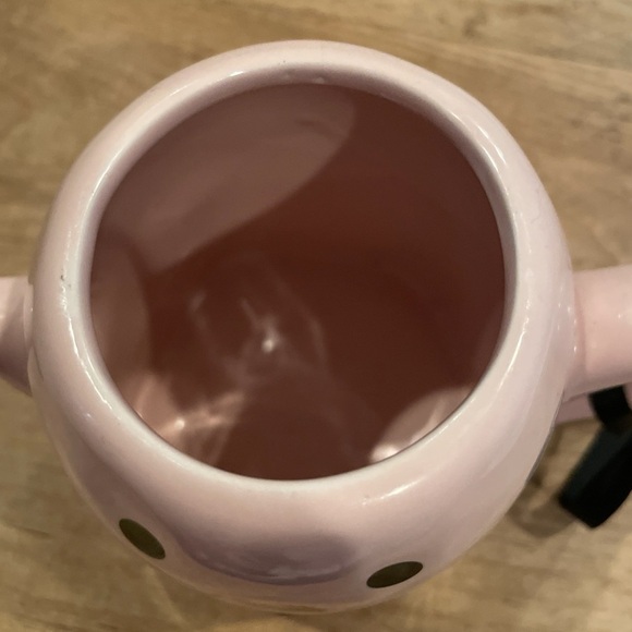 NWT Rae Dunn Ghost Boo Spider Web Pink Black Coffee Tea Mug Halloween - Picture 4 of 6